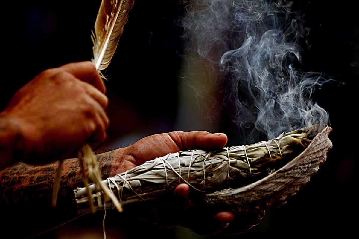 Salvia Bianca Smudging