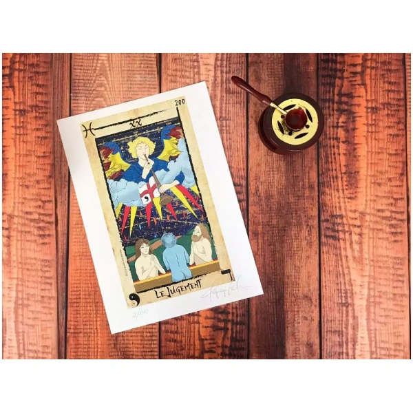 Trattato di Numerologia Art Print XX Judgement