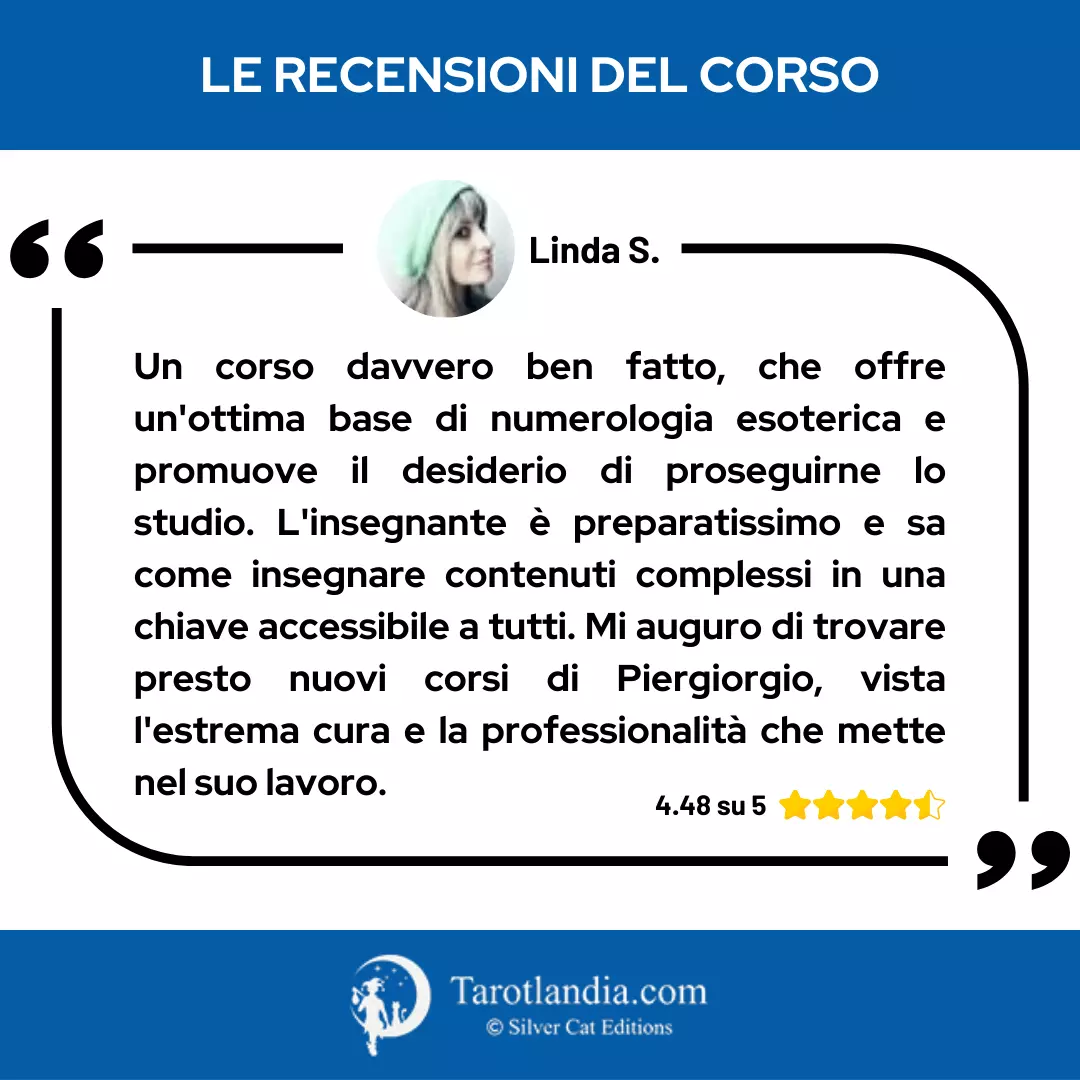 Recensioni corso numerologia esoterica