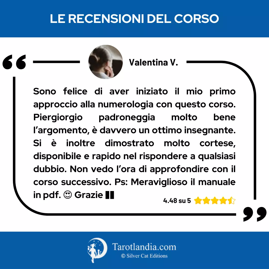 Recensioni corso numerologia esoterica