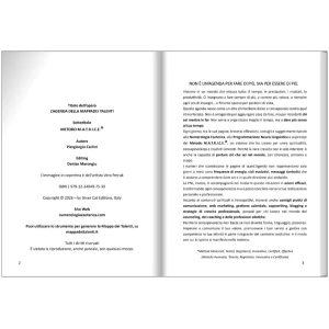 Agenda della Mappa dei Talenti per Counselor e Coach