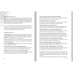 Agenda della Mappa dei Talenti per Counselor e Coach